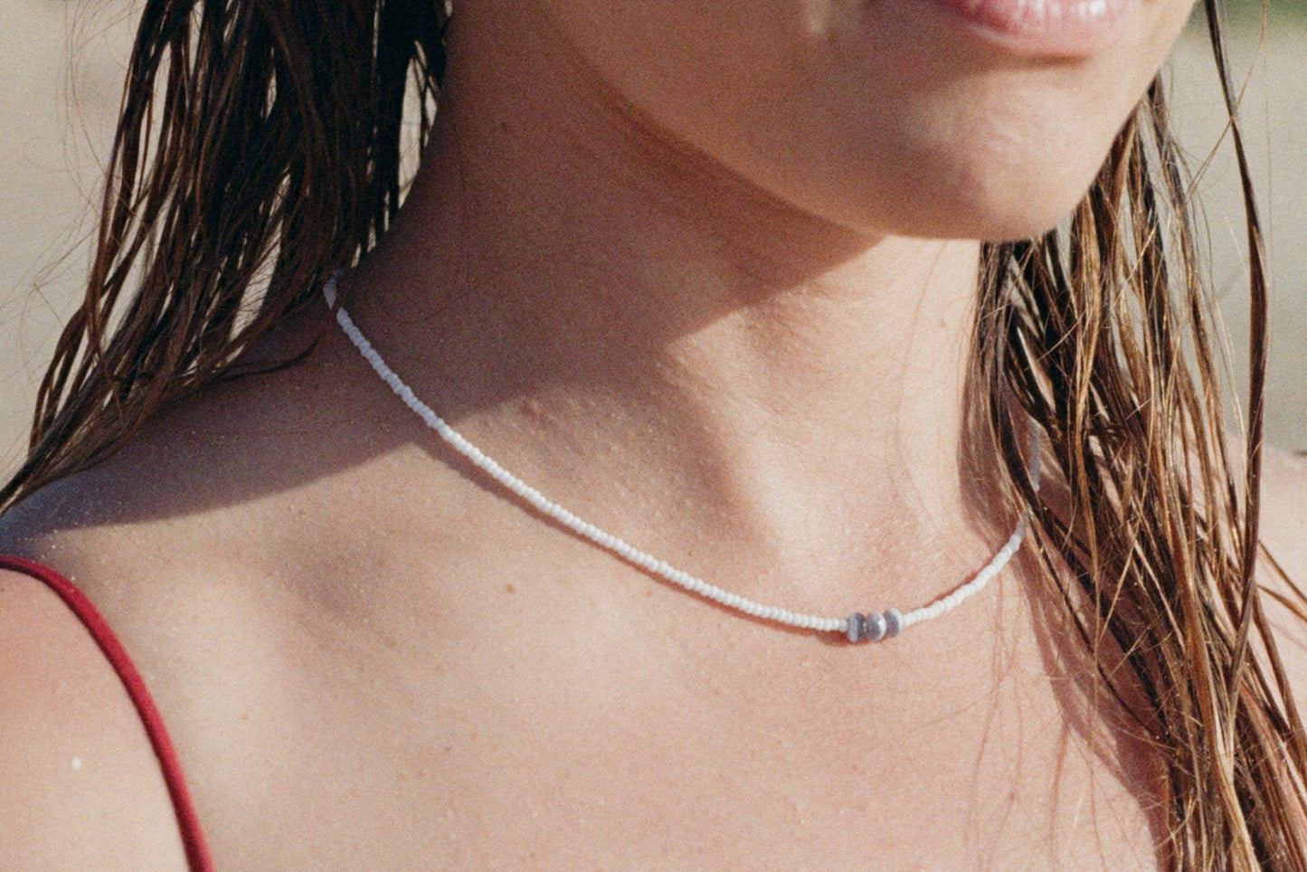 White On White Necklace | 2 Colour Options