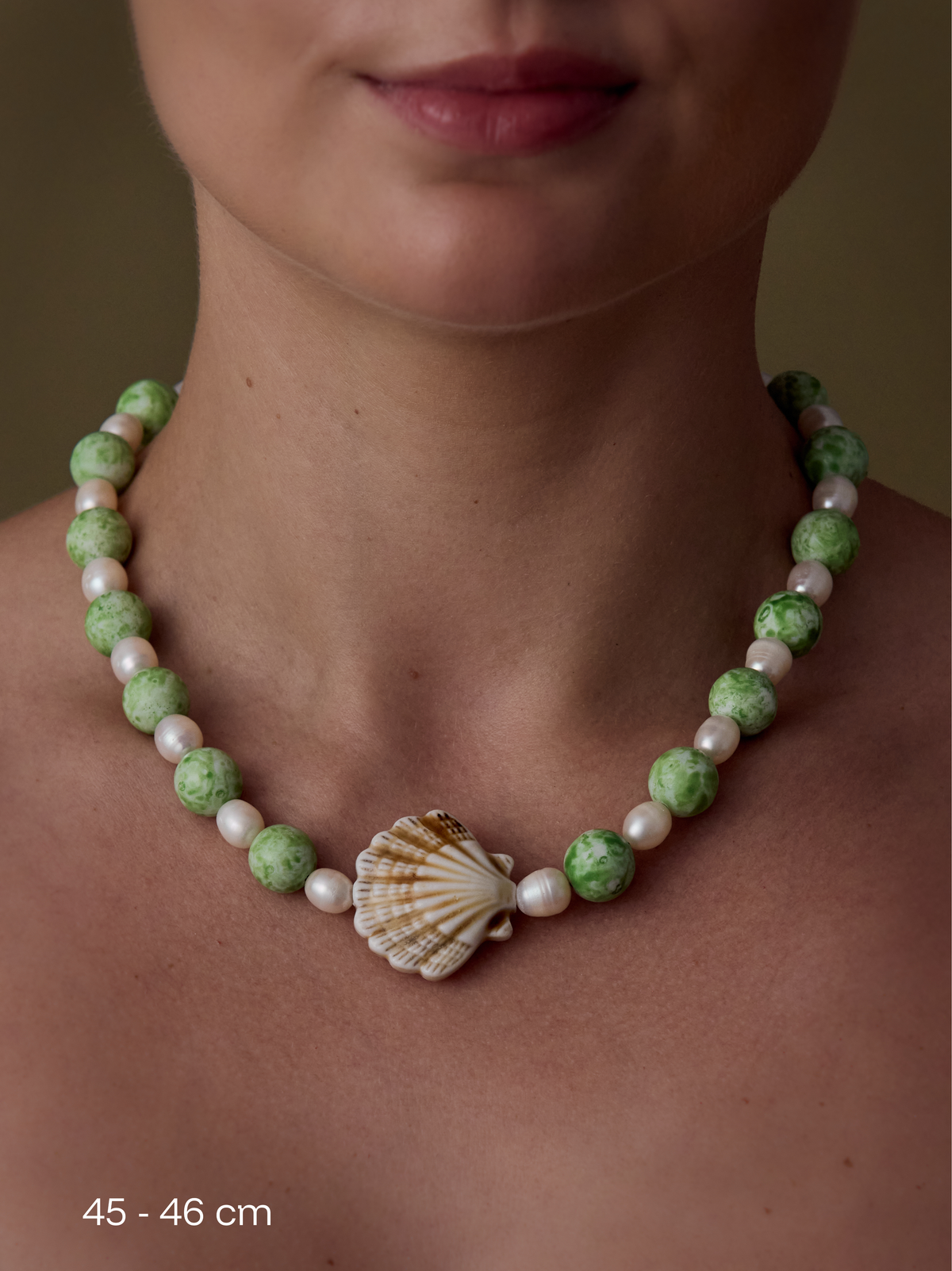Mermaid Necklace | Vintage Czech Glass Beads