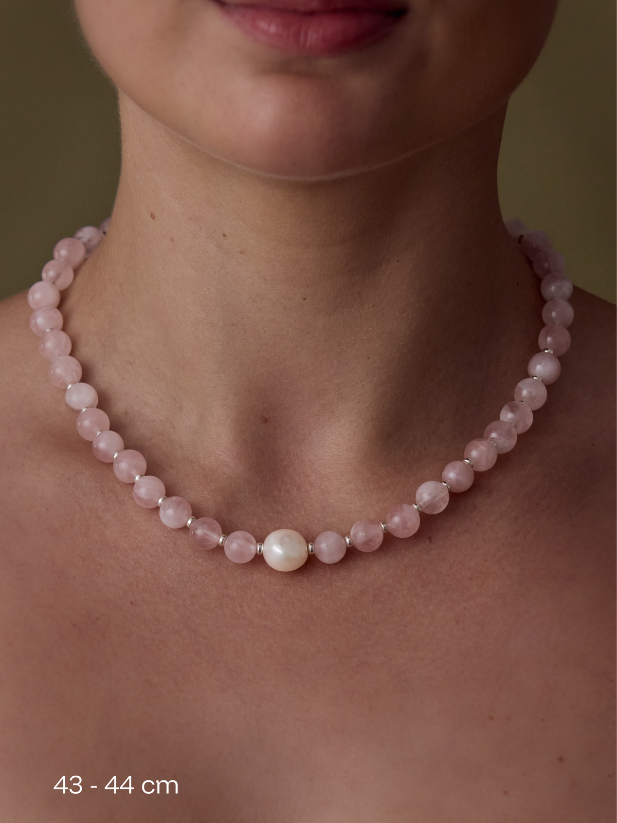 Daydream Necklace | Madagascar Rose Quartz