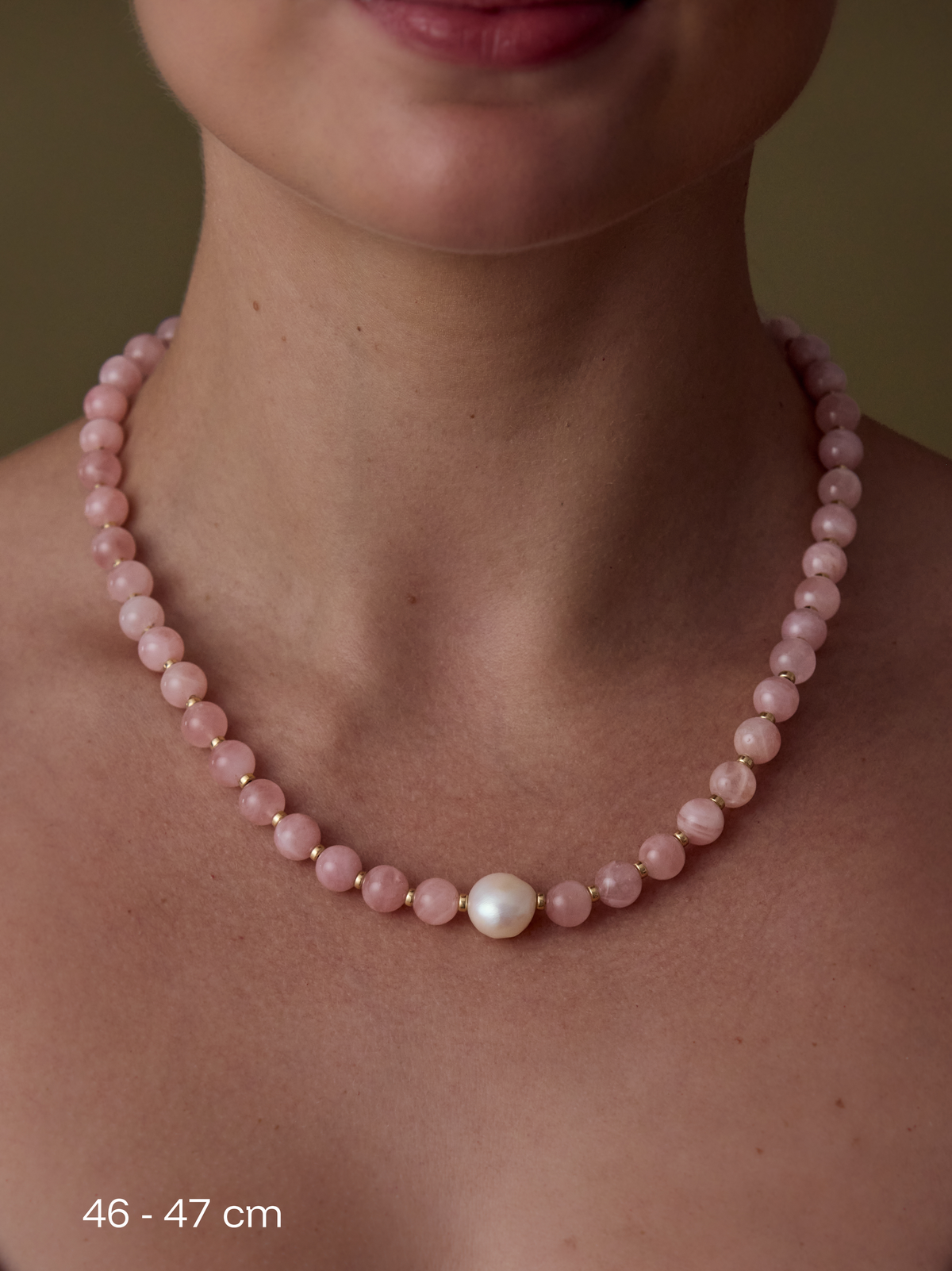 Daydream Necklace | Madagascar Rose Quartz