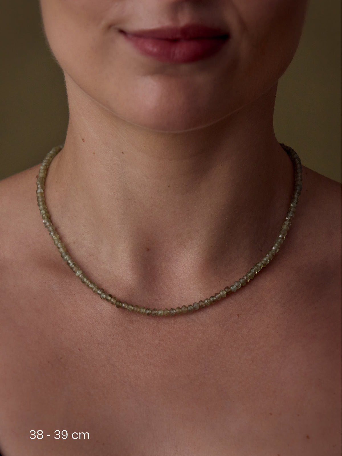 The Naomi Necklace | Green Apatite