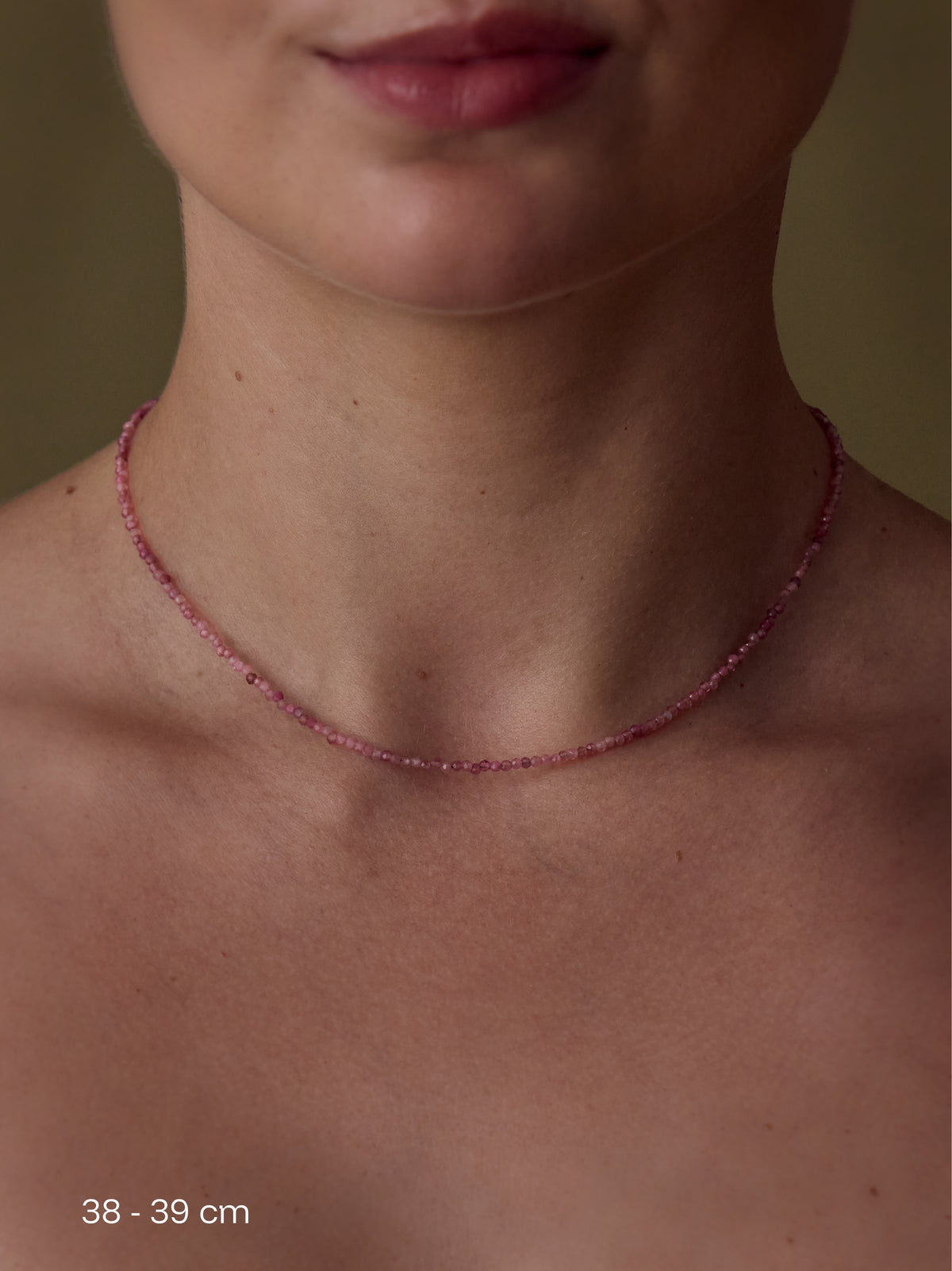 The Indiana Necklace | Pink Tourmaline