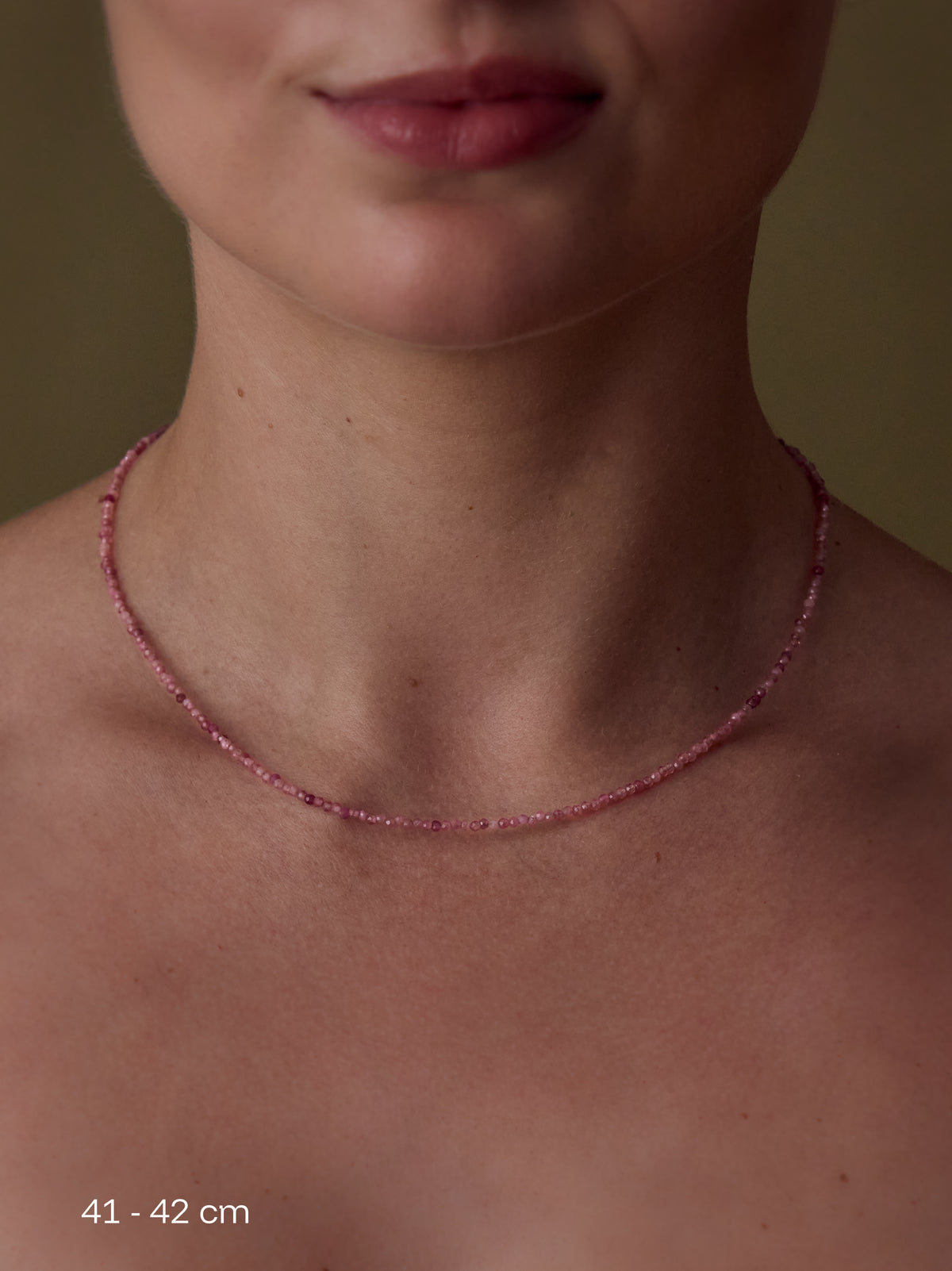 The Indiana Necklace | Pink Tourmaline