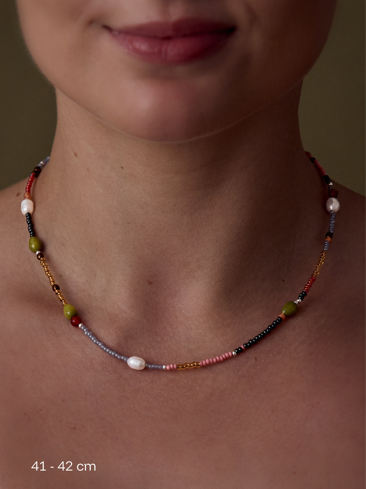 Pieces Necklace | Autumn Mix