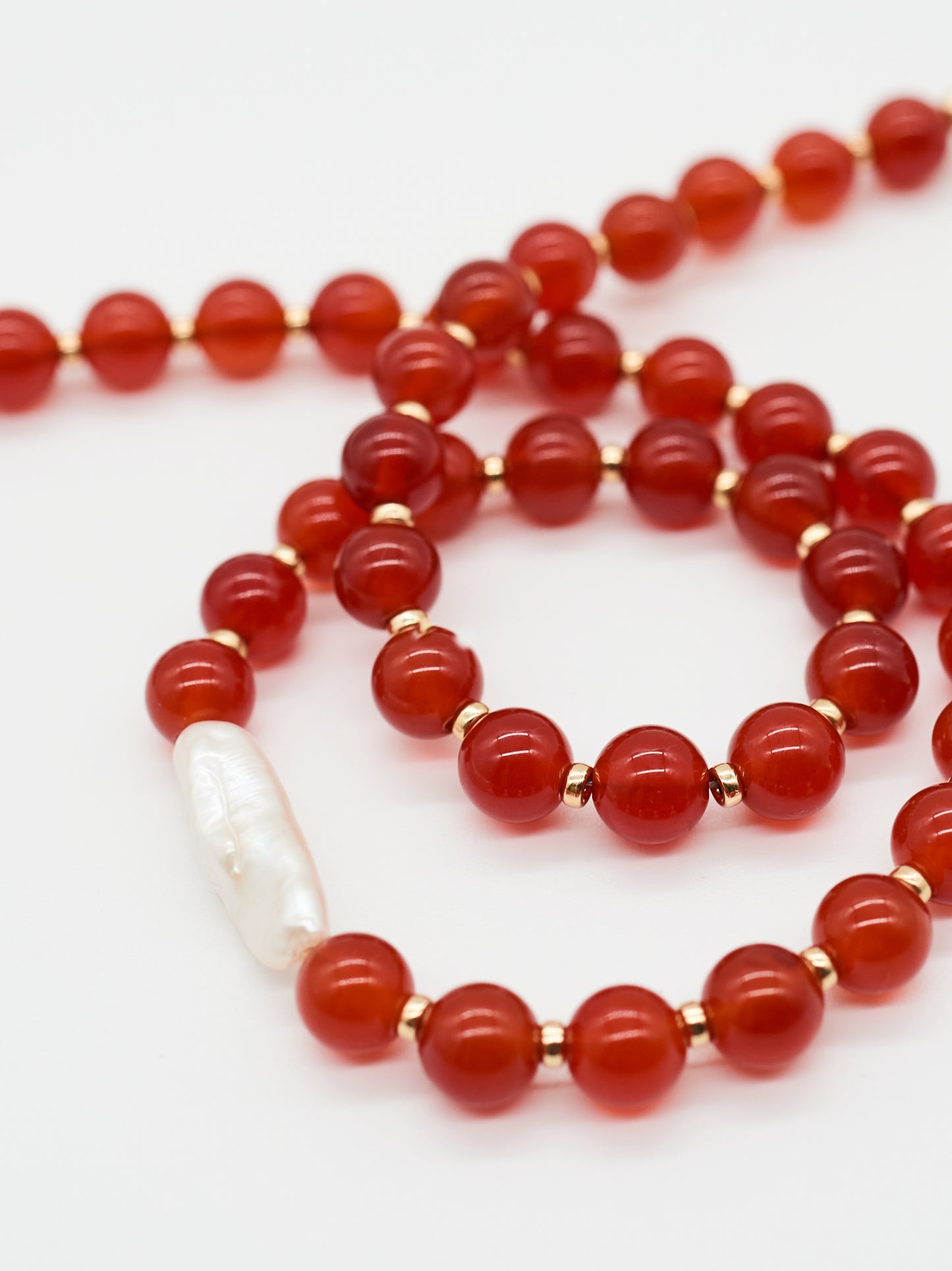 Pearl + Ember Necklace