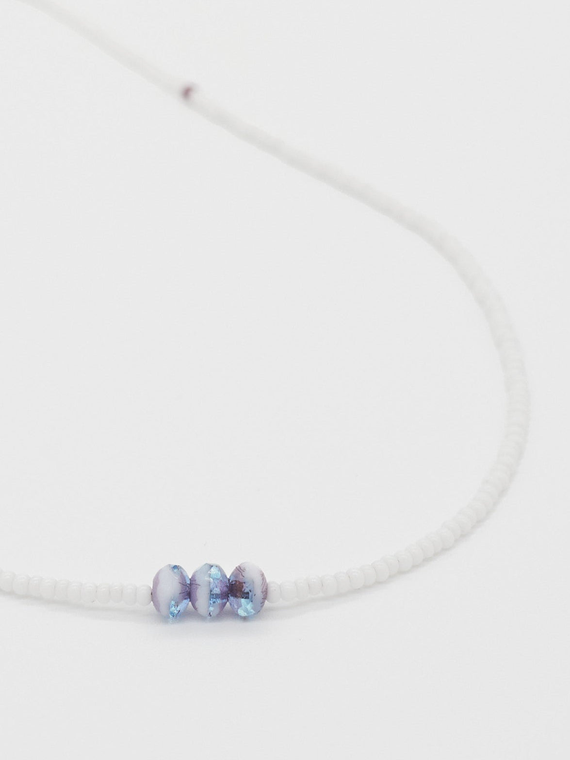 White On White Necklace | 2 Colour Options
