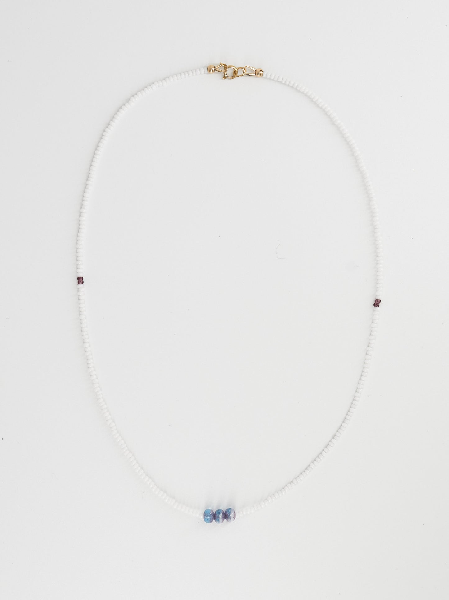White On White Necklace | 2 Colour Options