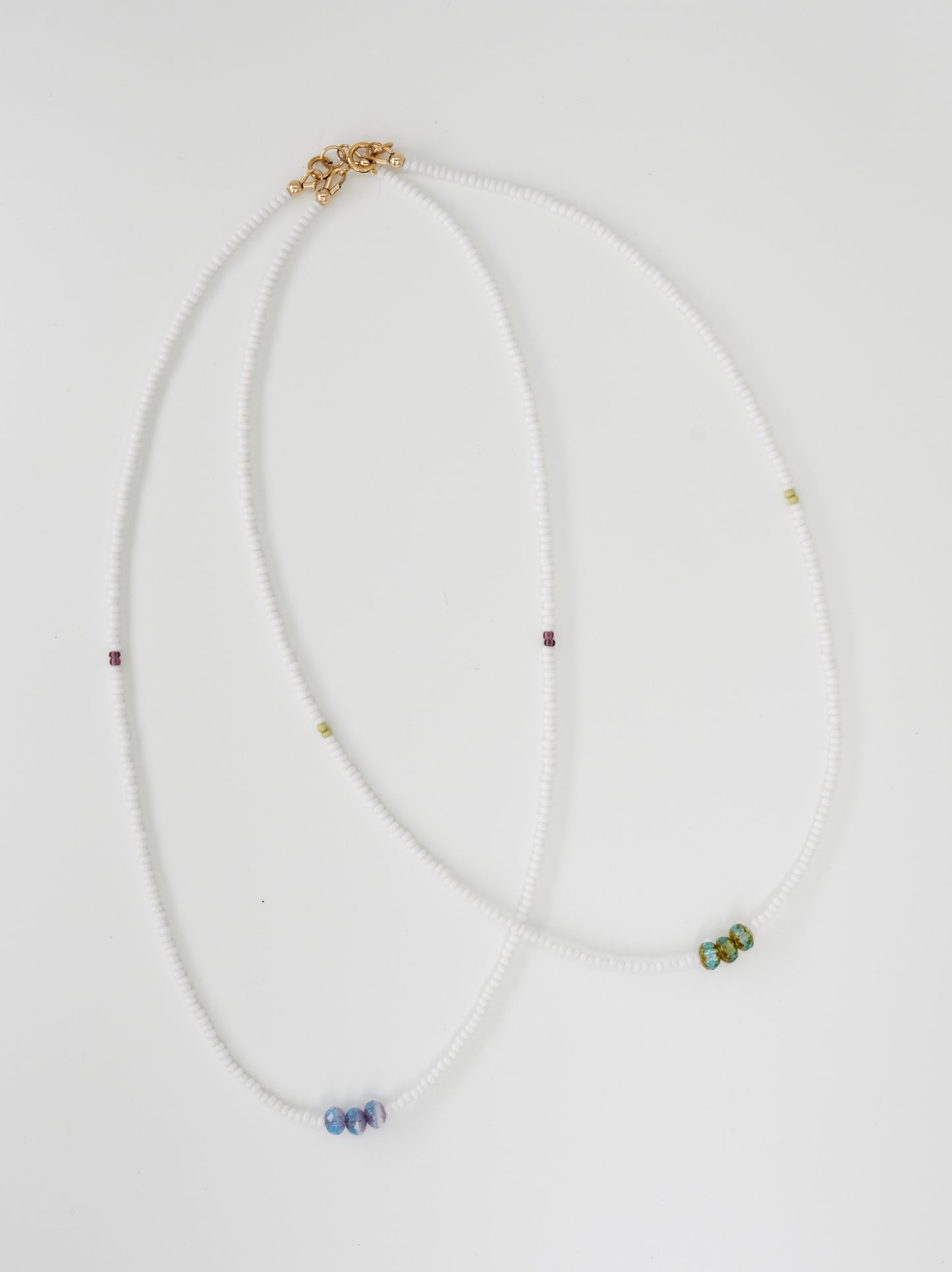 White On White Necklace | 2 Colour Options