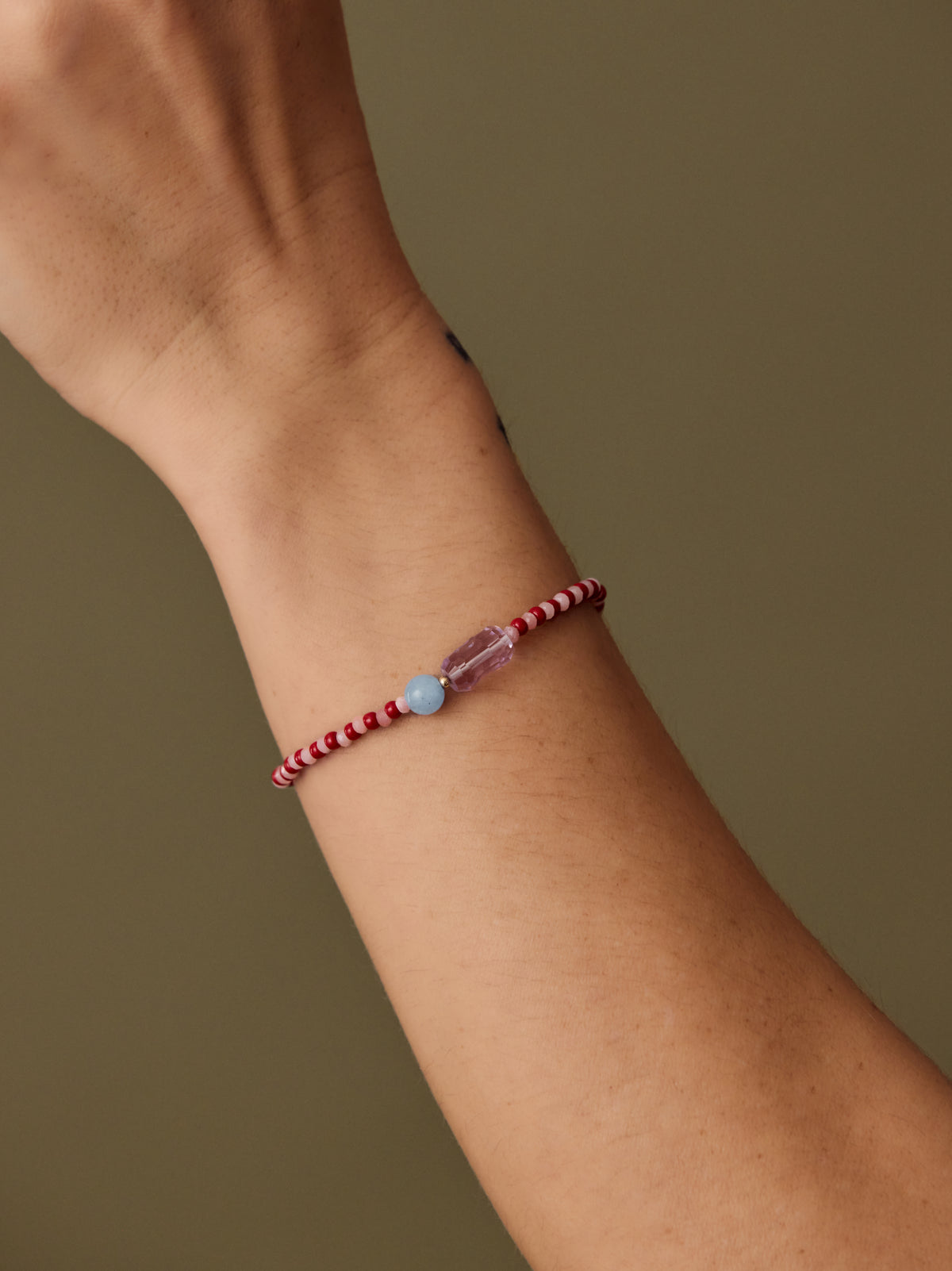 Raspberry Sorbet Bracelet