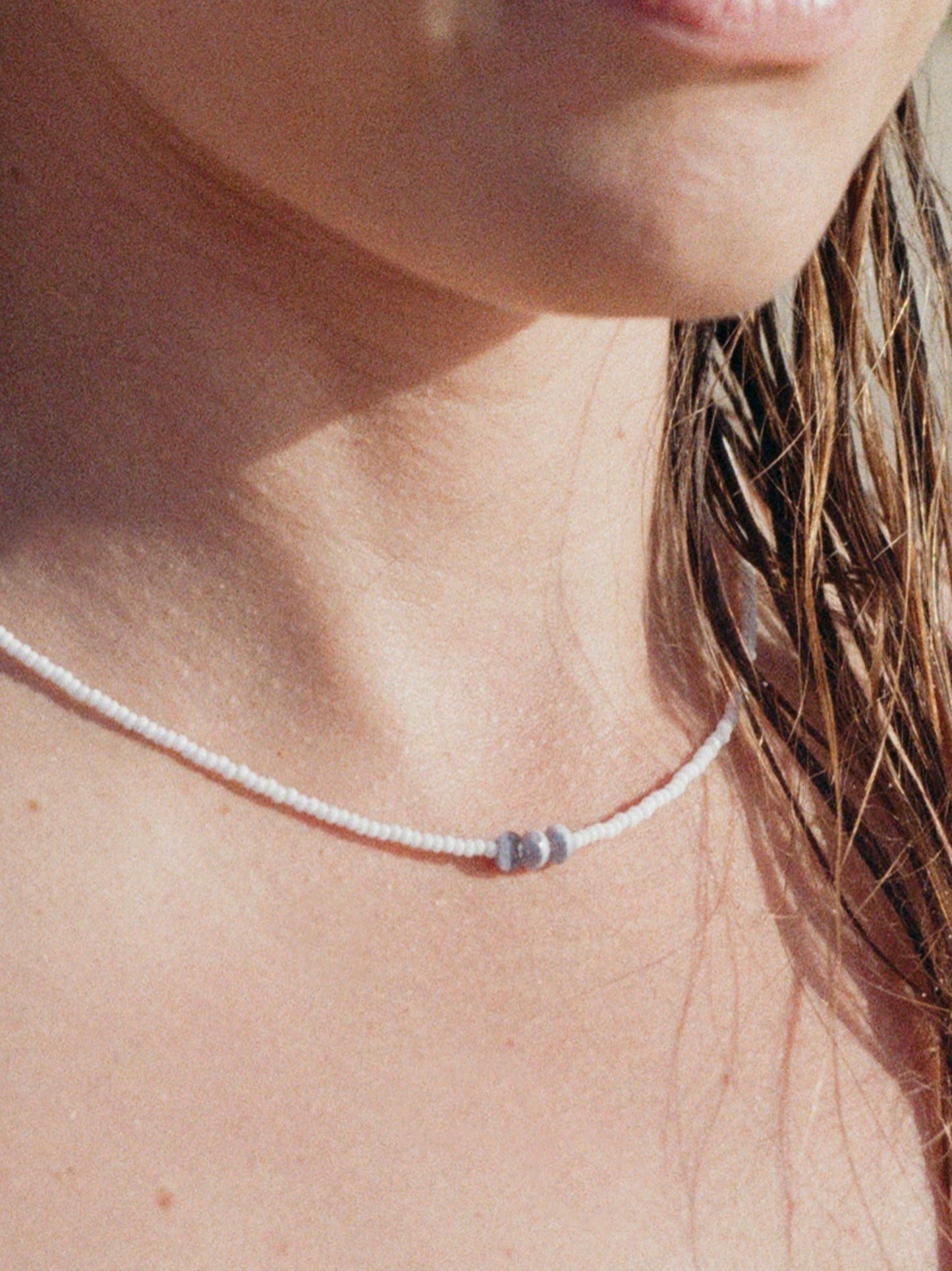 White On White Necklace | 2 Colour Options