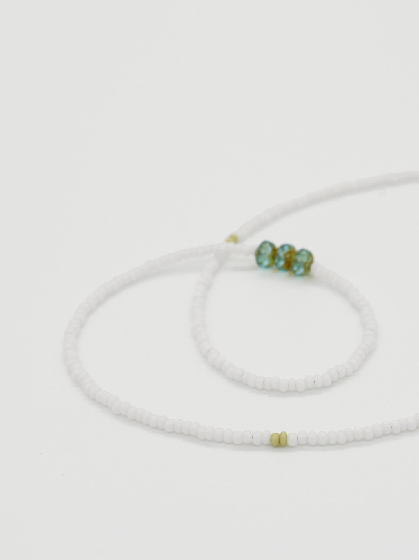 White On White Necklace | 2 Colour Options