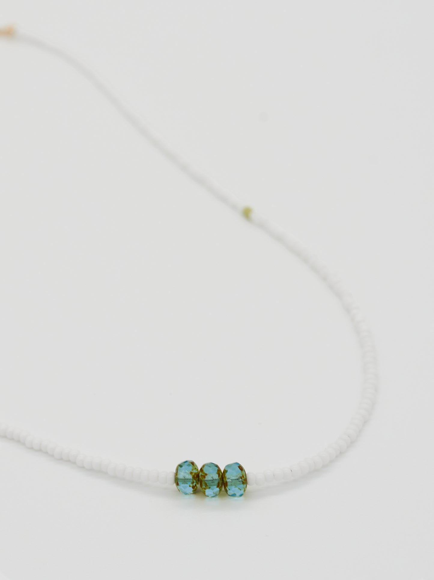White On White Necklace | 2 Colour Options