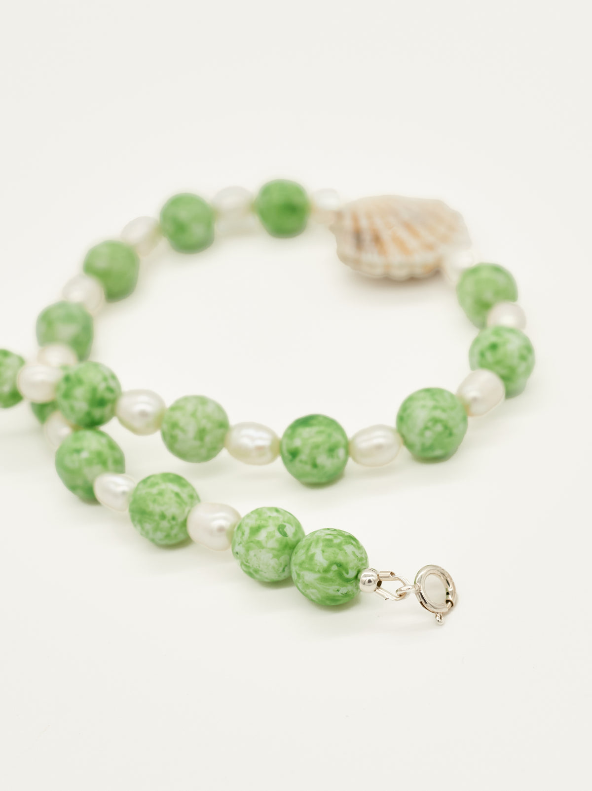 Mermaid Necklace | Vintage Czech Glass Beads