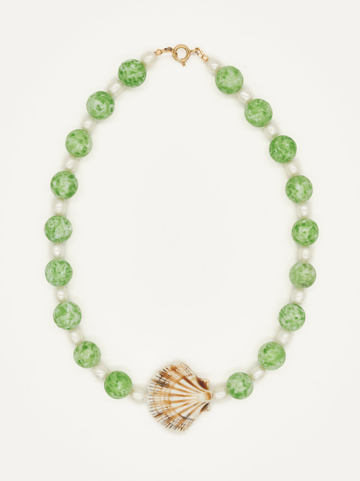 Mermaid Necklace | Vintage Czech Glass Beads