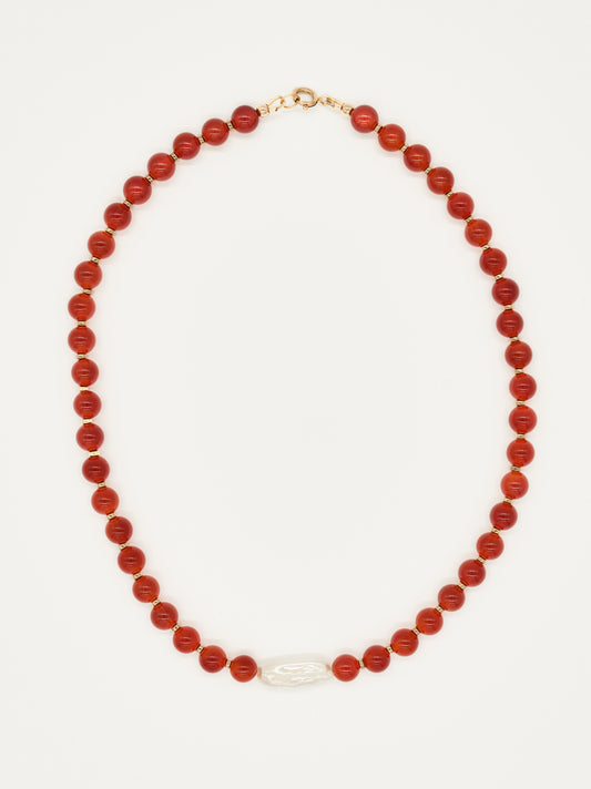 Pearl + Ember Necklace