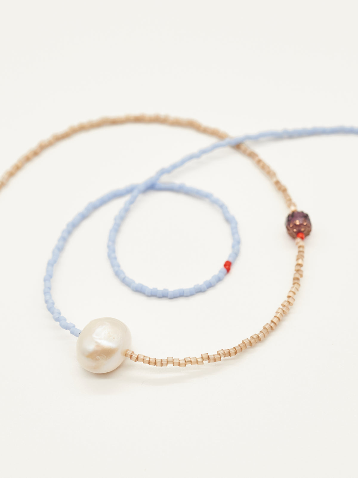 Golden Pearl Necklace
