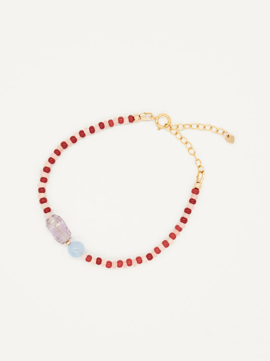 Raspberry Sorbet Bracelet