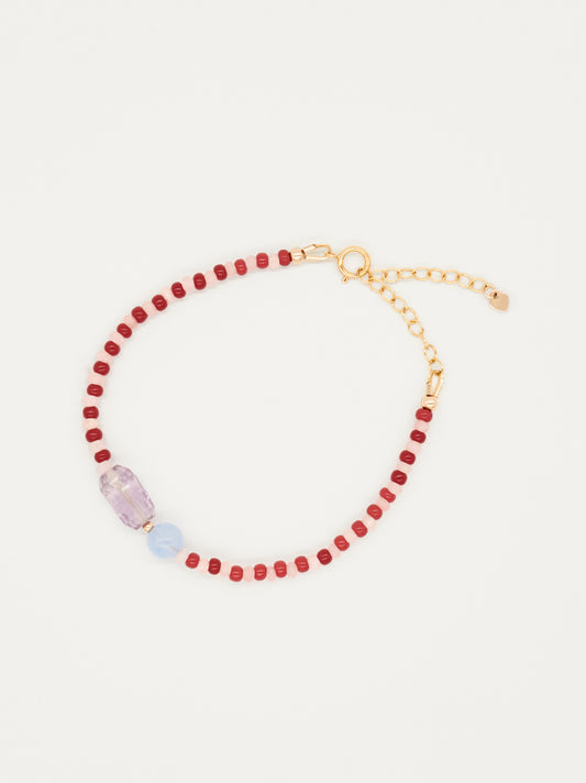 Raspberry Sorbet Bracelet