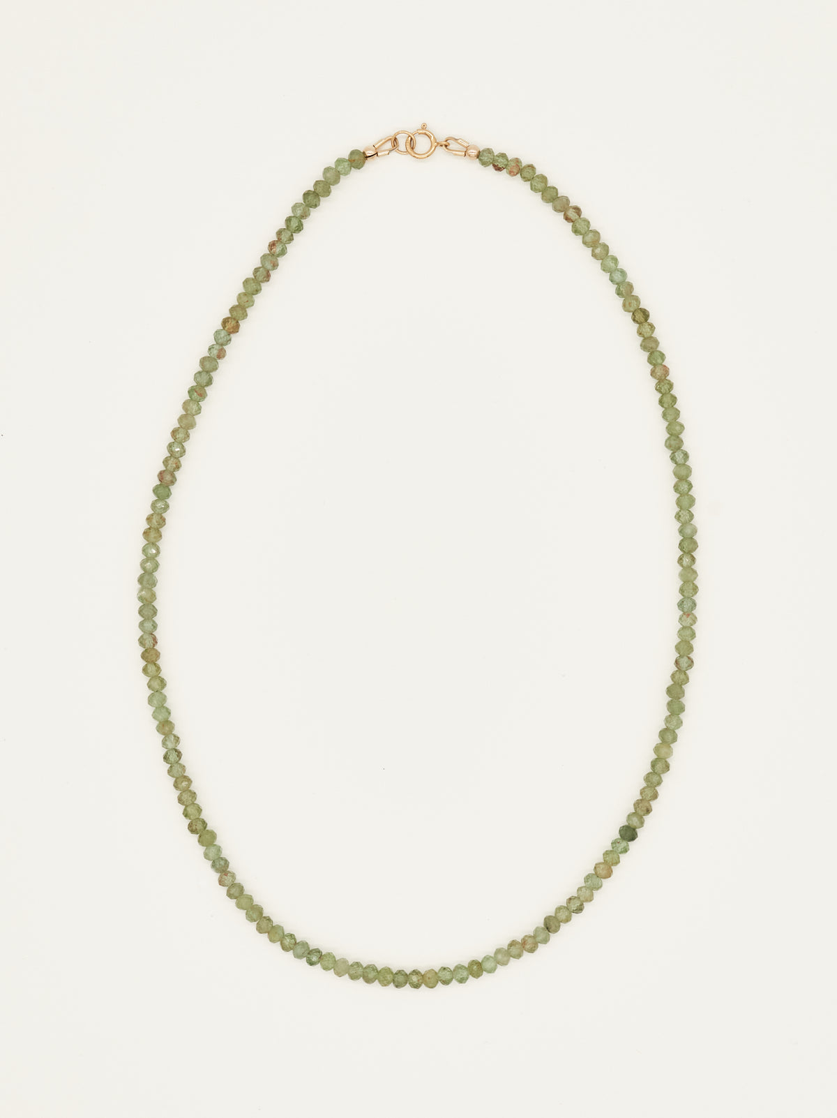 The Naomi Necklace | Green Apatite