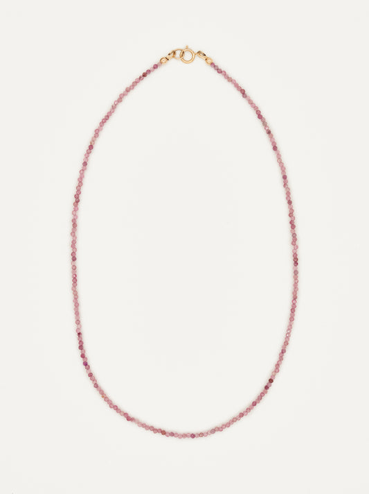 The Indiana Necklace | Pink Tourmaline